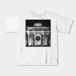 Plastic architecture in a street setting Kids T-Shirt